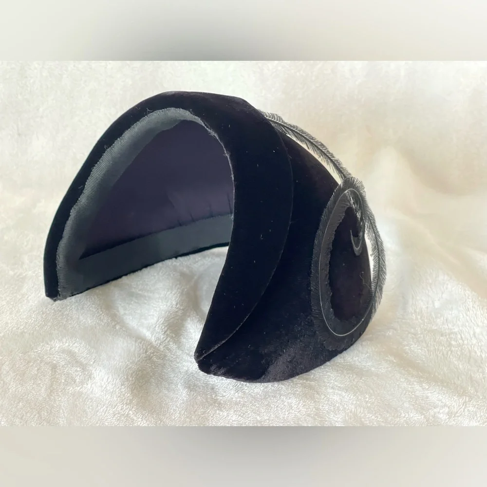 Vintage Bollock’s of Pasadena sportswear fascinator pill hat racetrack headband - Picture 12 of 16